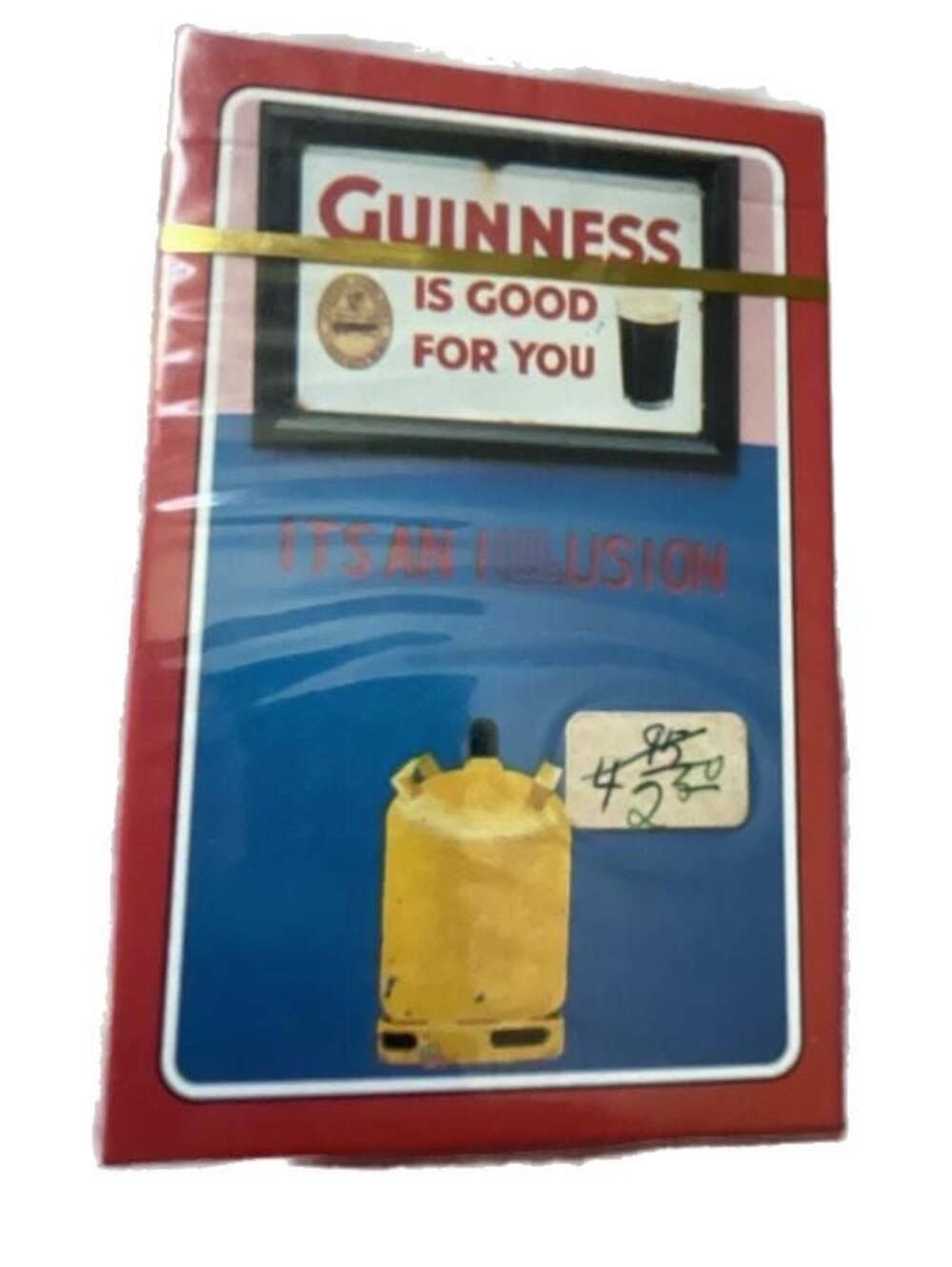 Guinness Beer 'It's an Illusion' Vintage Playing Cards by Real Ireland Design